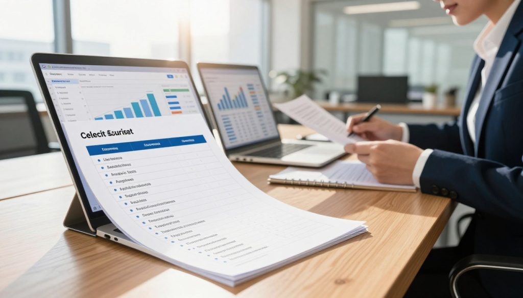 selection criteria checklist deal sourcing