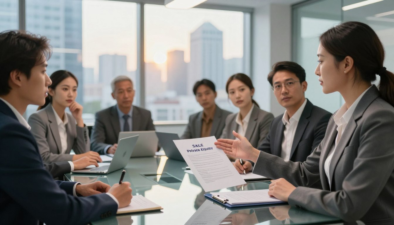 sell my business to private equity