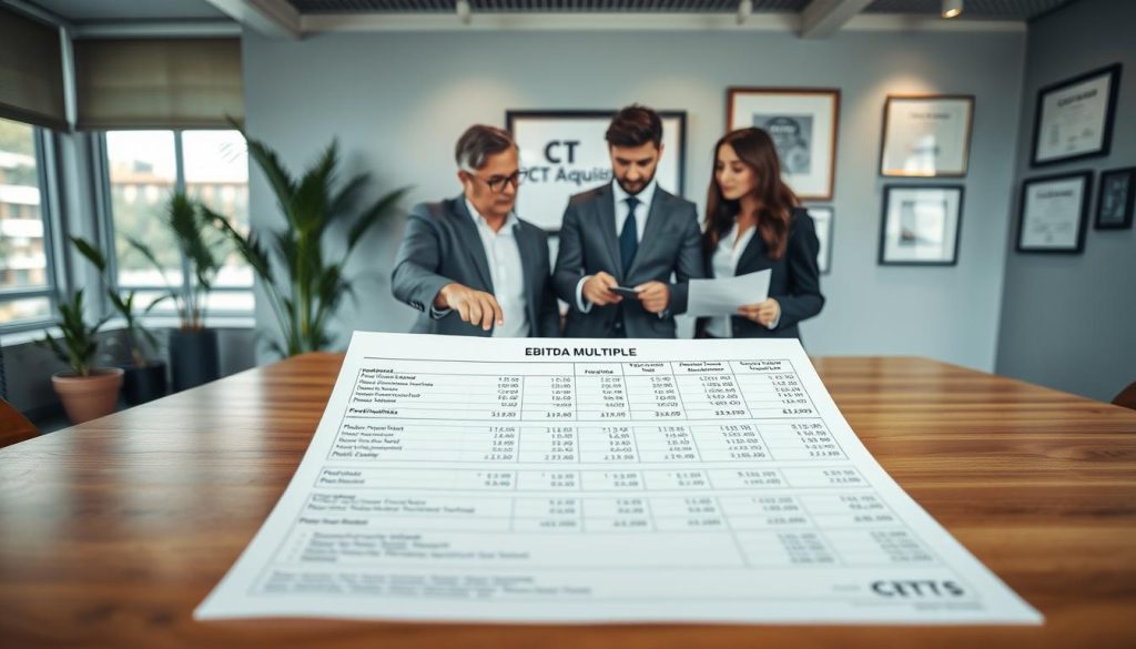 EBITDA multiple calculation