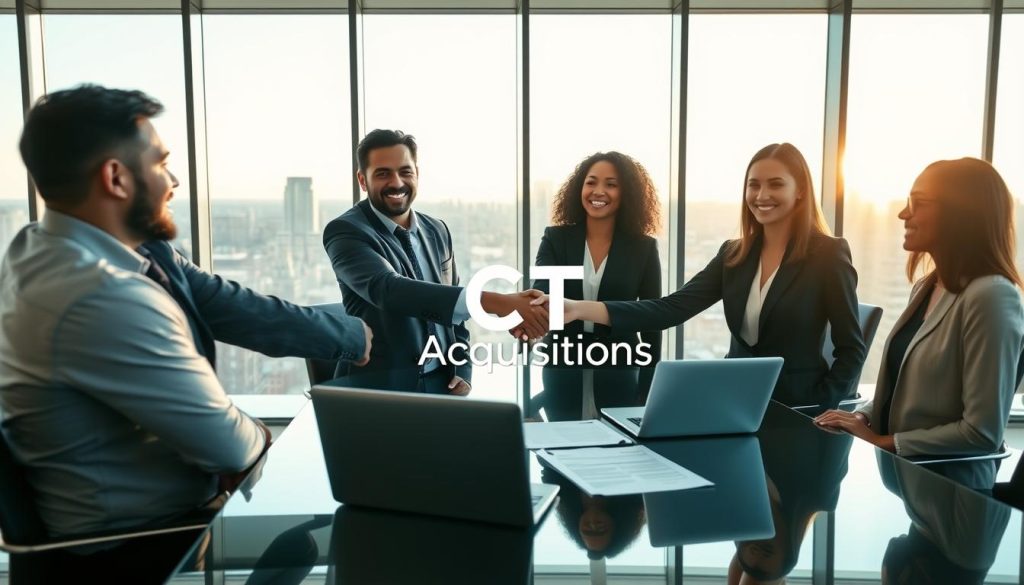 closing a business deal in Westchester