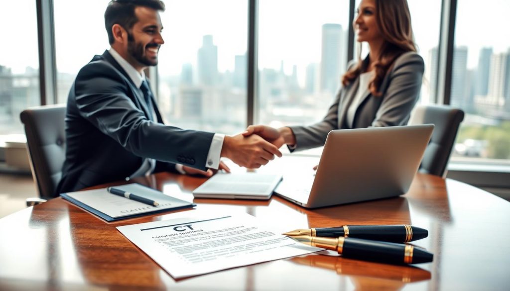 closing deal on private business