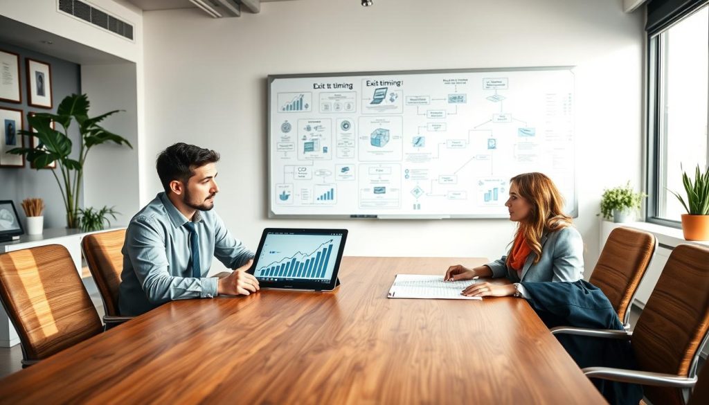 exit strategy timing