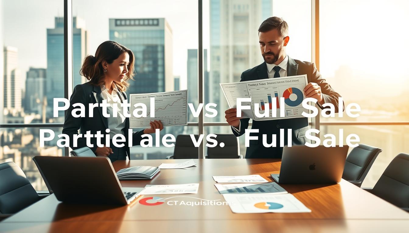 partial sale vs full sale of business
