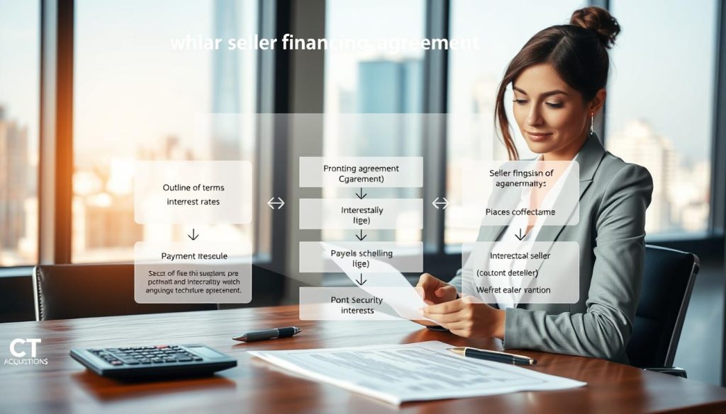seller financing agreement structure