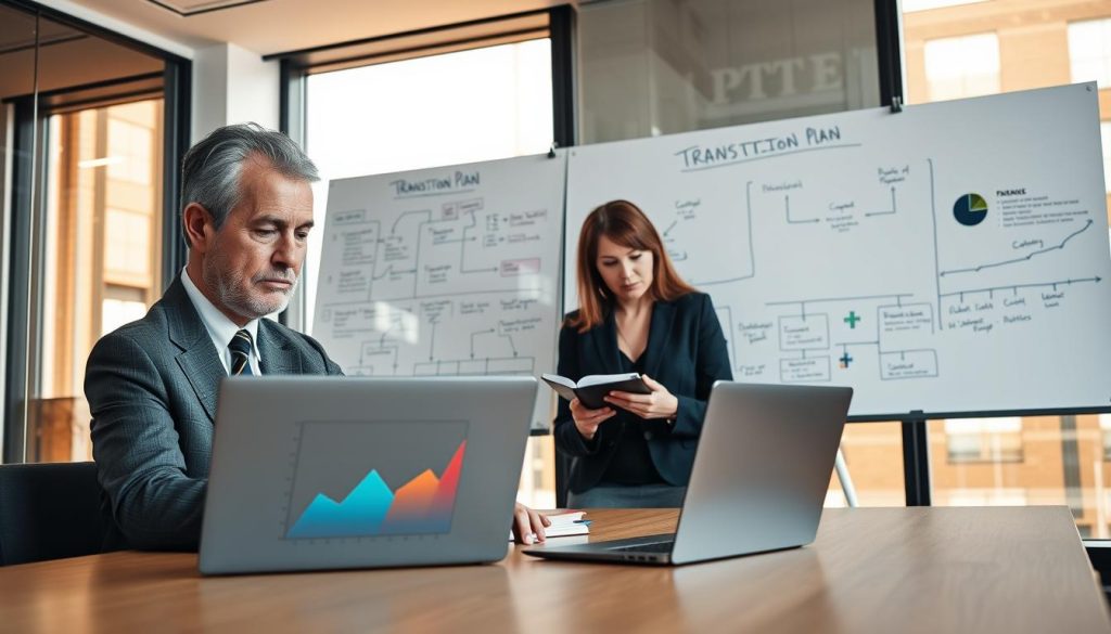 transition plan for selling a business