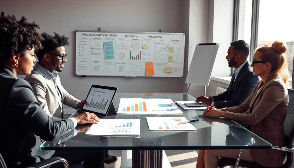 Painting business valuation and growth potential