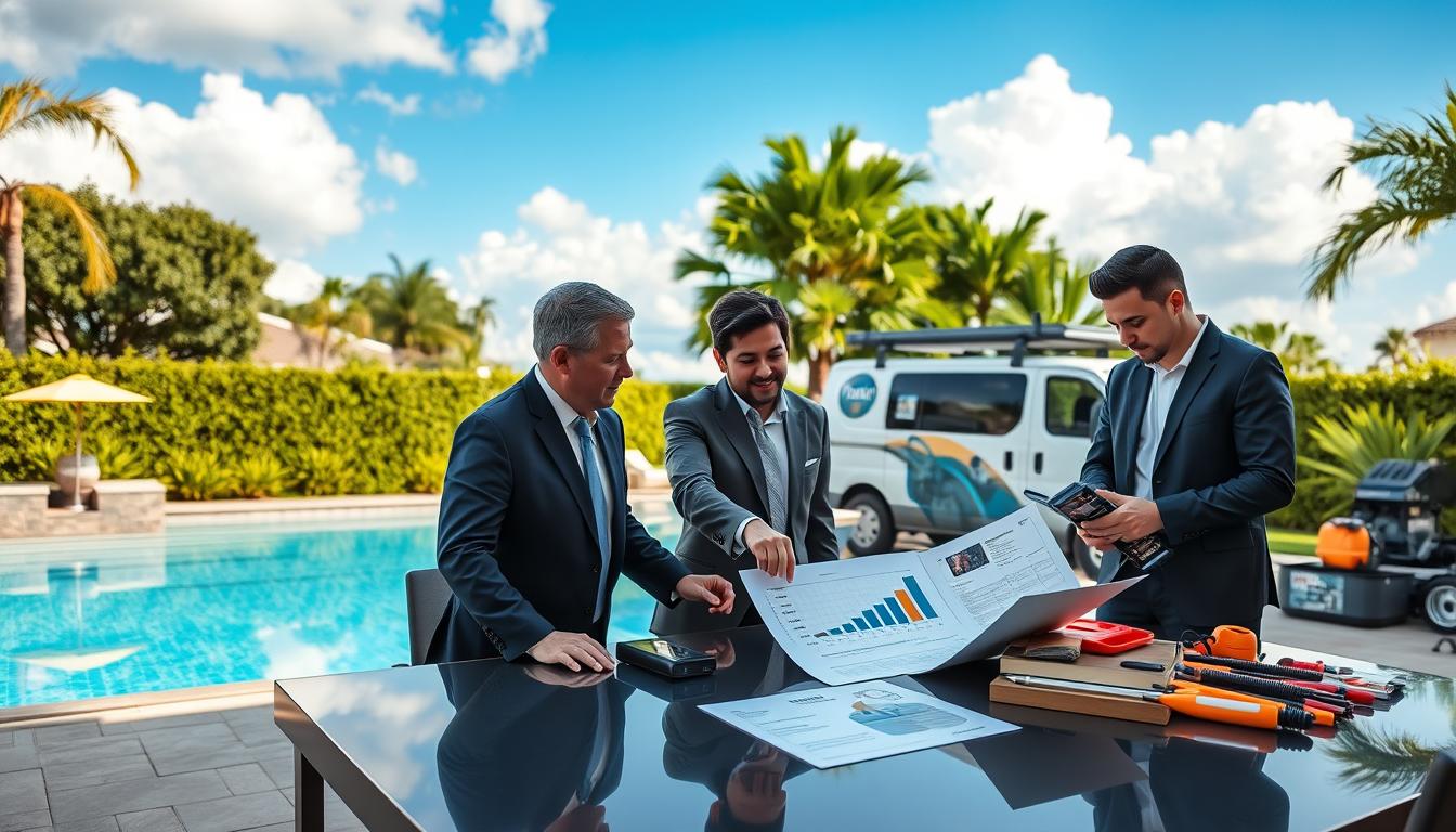 Pool service business valuation recurring revenue advantage