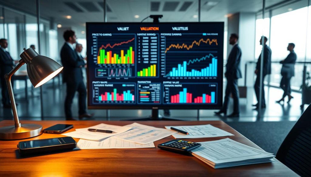 What is a valuation multiple and how is it calculated