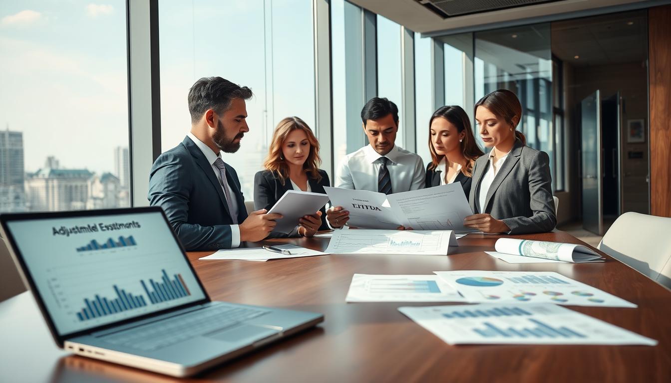 Adjusted EBITDA adjustments and add-backs in business sale negotiation