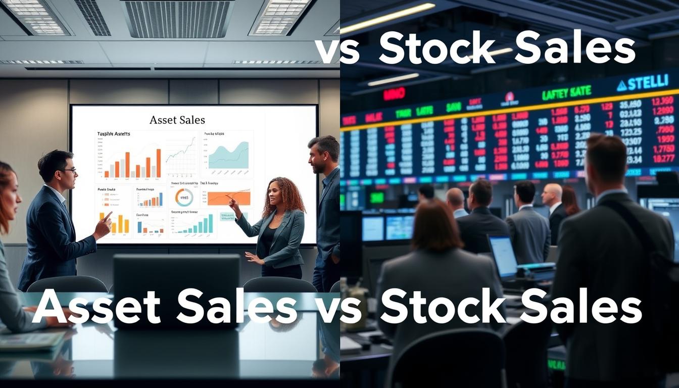 Asset sale vs stock sale comparison for home services M&A transactions