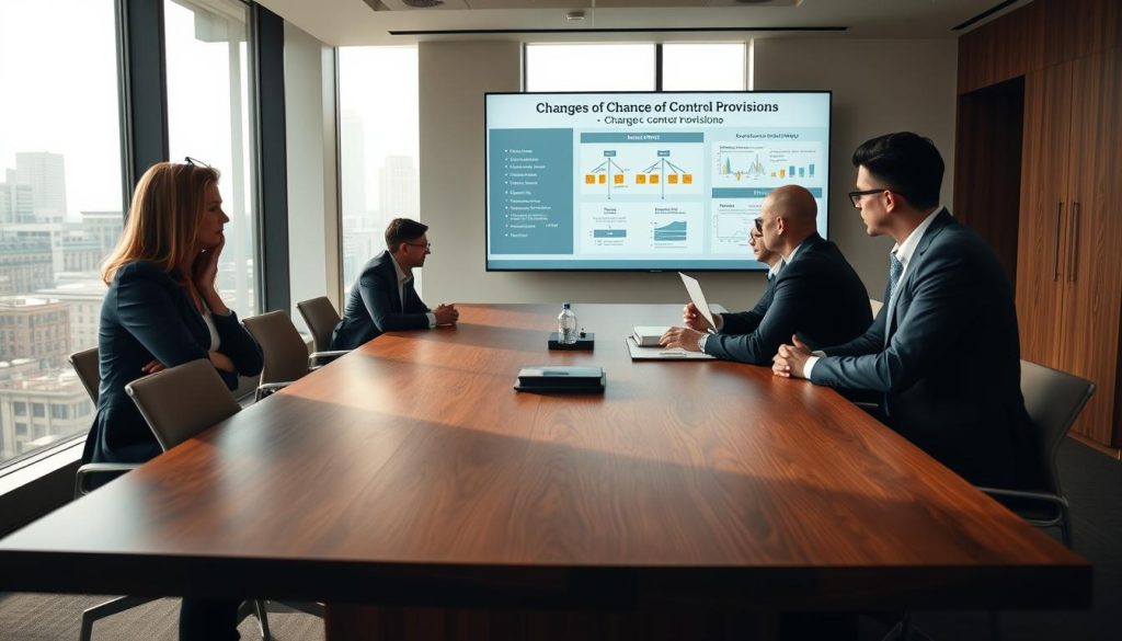 change of control provisions business