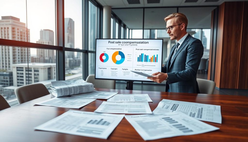compensation structures for post-sale services