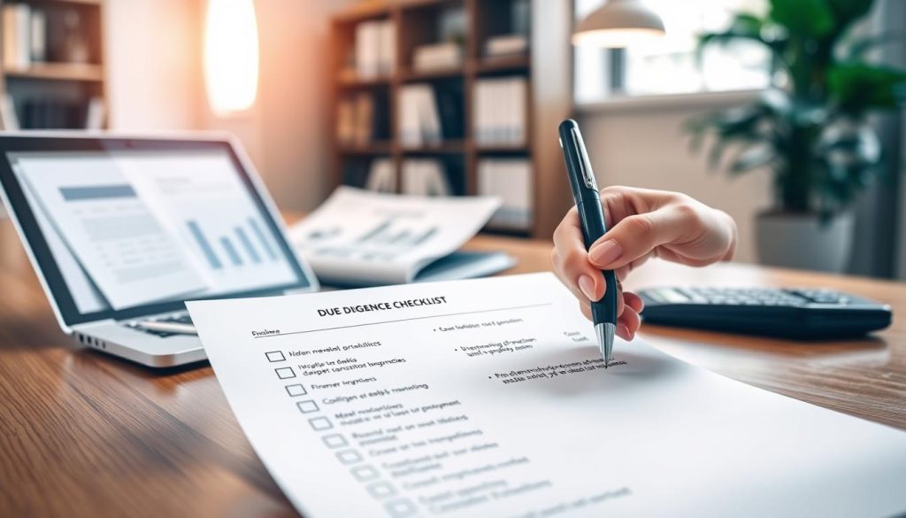 due diligence checklist