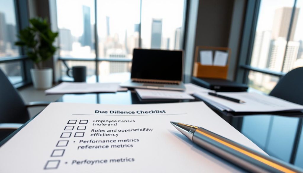 employee census due diligence checklist