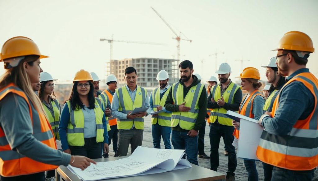 employees construction transition