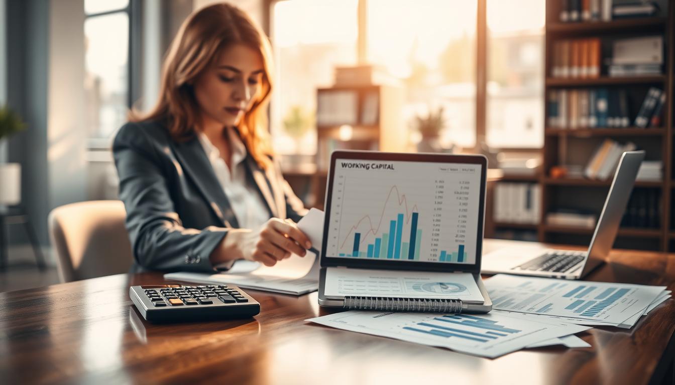 how to calculate working capital when selling a business