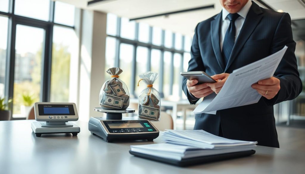 how to value a business that runs on cash transactions