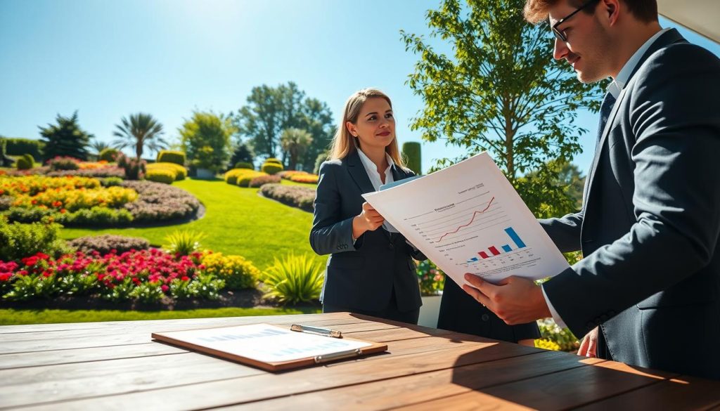 landscaping company valuation
