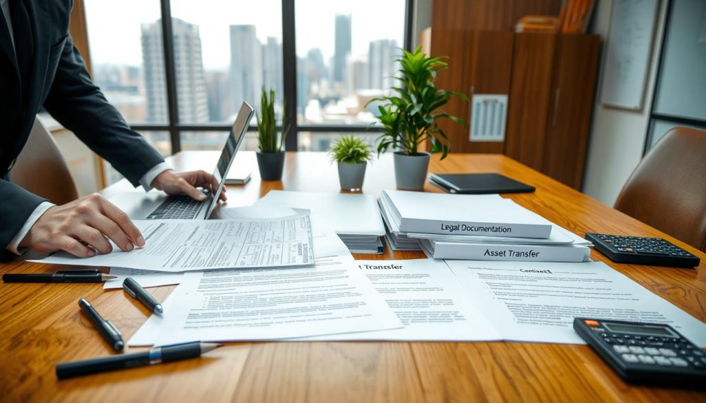 legal documentation asset sale