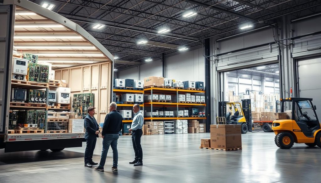 logistics for electrical items