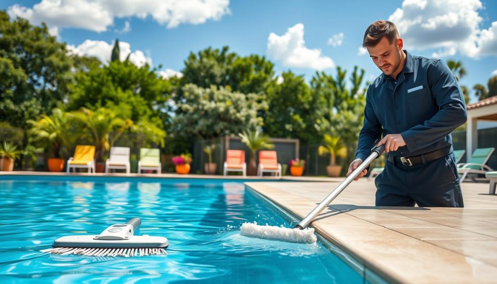 pool cleaning