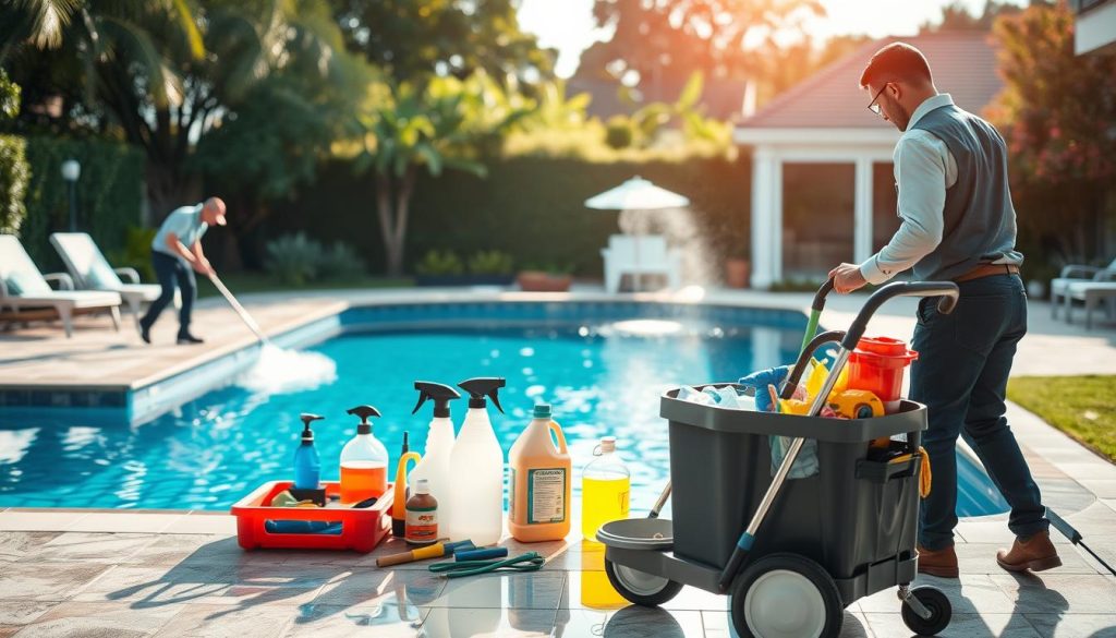 pool cleaning company factors