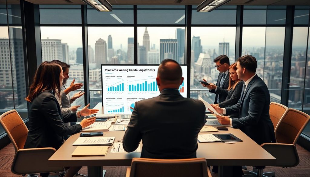 pro forma working capital adjustment