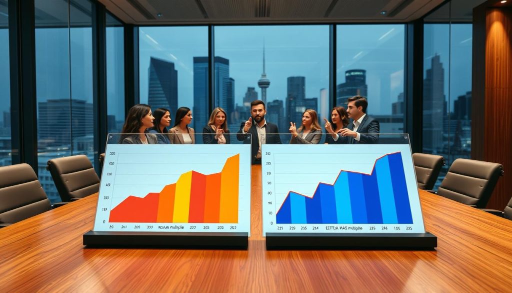 revenue multiples vs EBITDA multiples which matters more