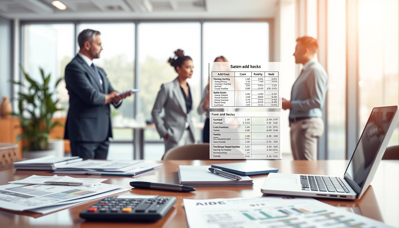 SDE and EBITDA add-backs documentation for business sale due diligence