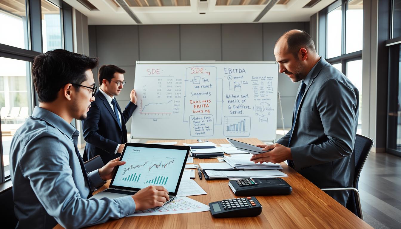 SDE EBITDA business valuation strategy for sellers near the cutoff