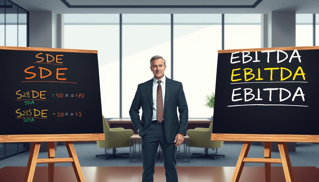 sde vs ebitda business valuation formula