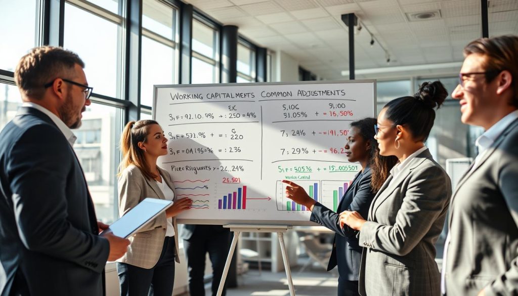 working capital adjustments