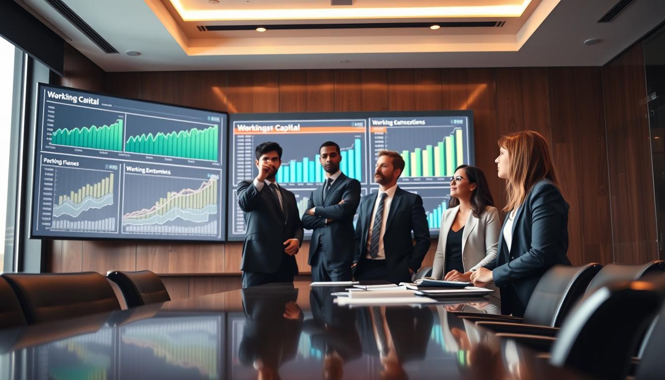 Working capital benchmarking and target setting for business sale due diligence