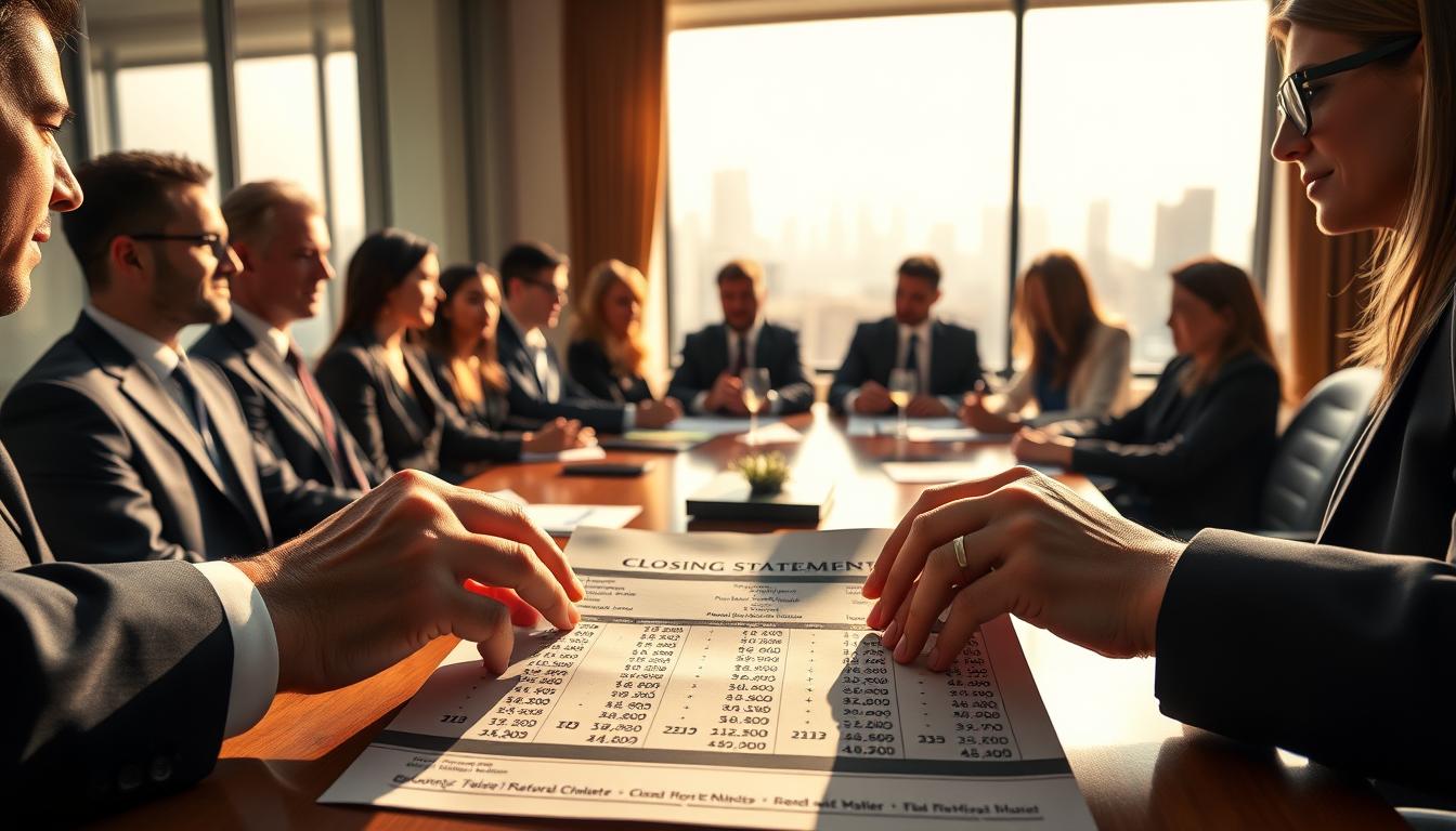 Working capital adjustment at closing affects seller's final check