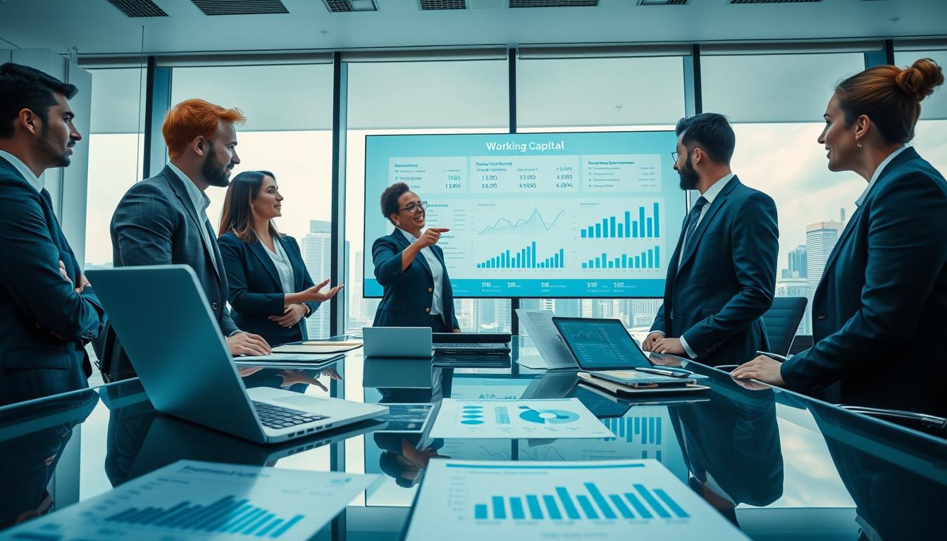 Working capital peg target negotiation between business seller and buyer in M&A deal