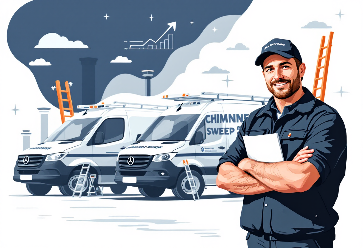 How to prepare your chimney sweep business for a sale or exit: 36-month playbook covering valuation multiples, PE buyer diligence, and value maximization levers