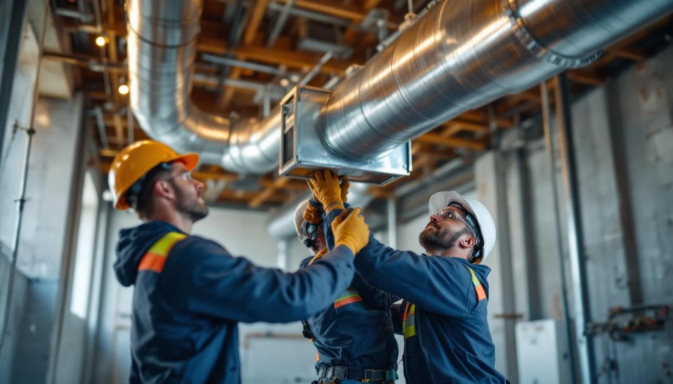 Commercial HVAC business operations