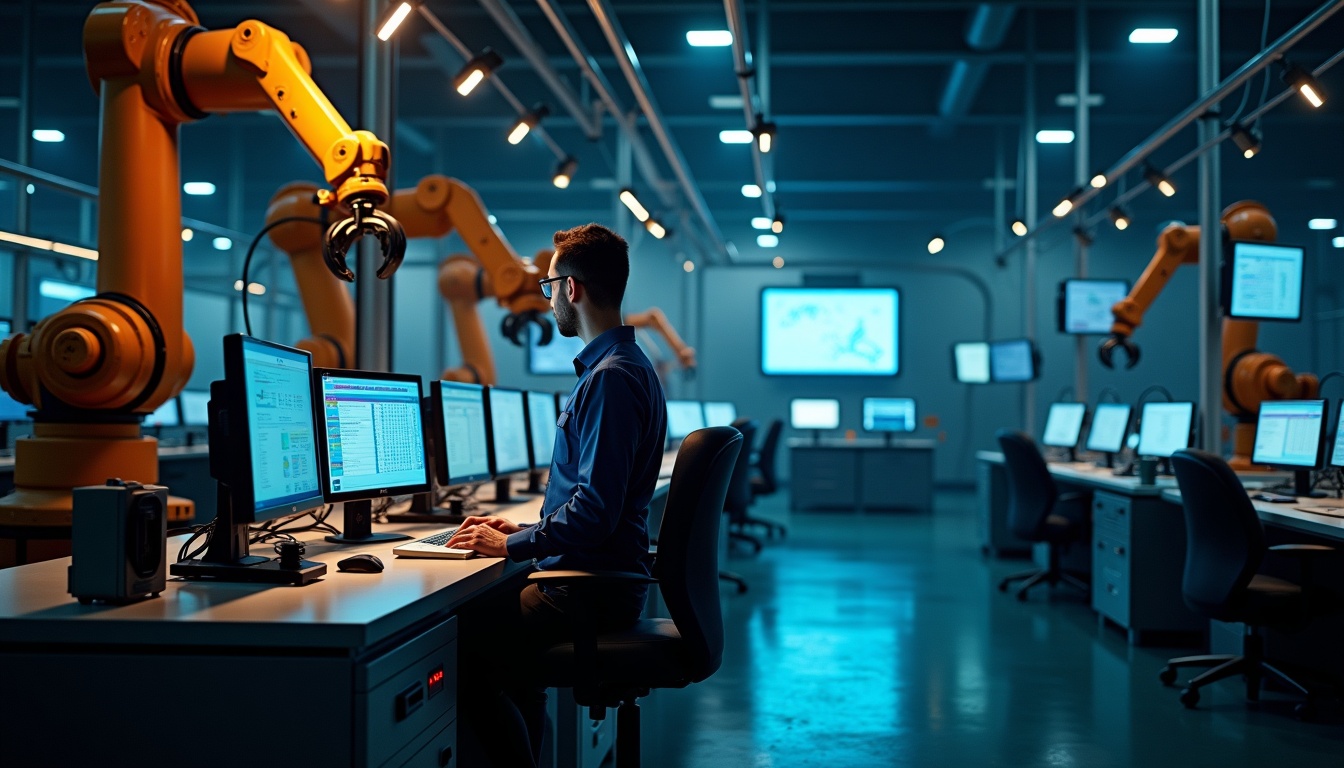 Industrial automation control room and factory floor representing the 2026 SCADA system-integrator consolidation