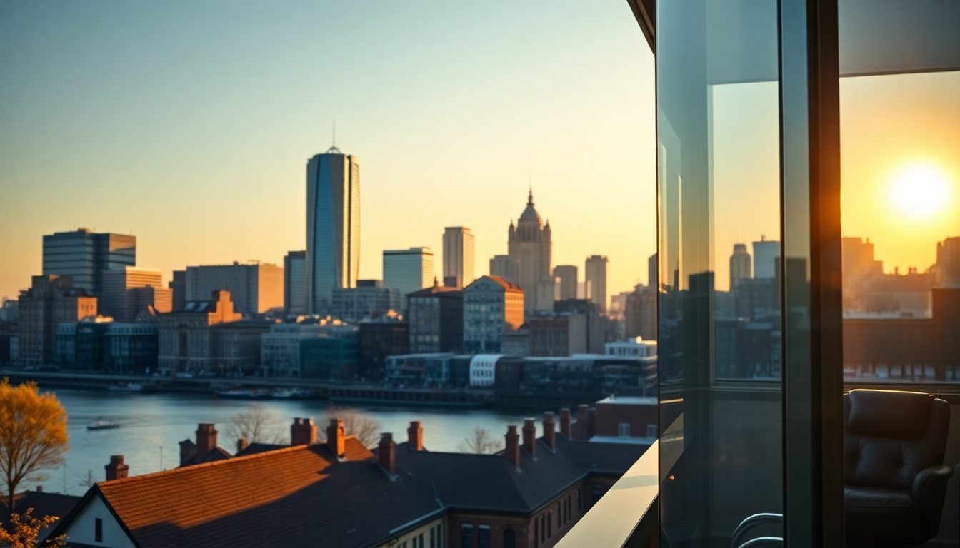 Boston skyline with Back Bay, Financial District and Cambridge representing the Massachusetts lower middle market M&A landscape