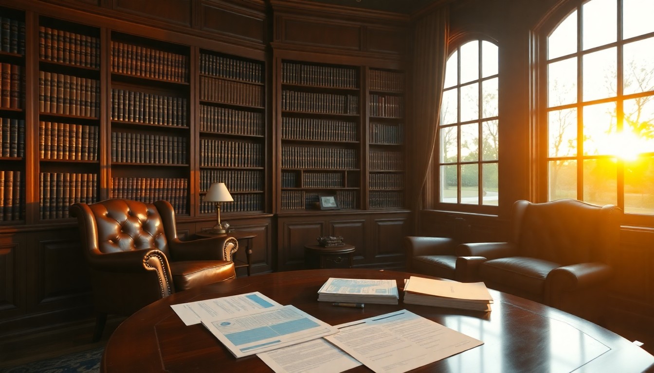 Estate planning library representing trust versus LLC ownership structure decision for business sale