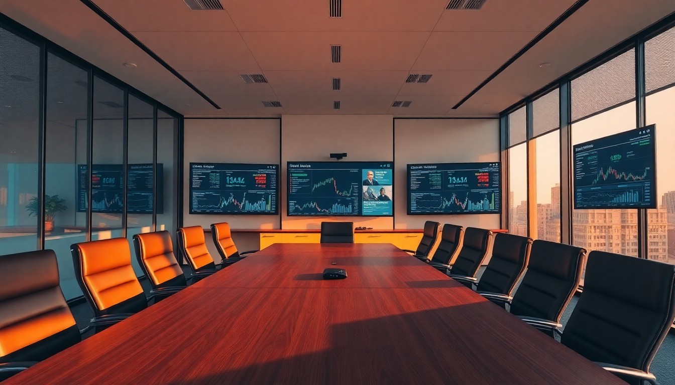 A PE research office at golden hour