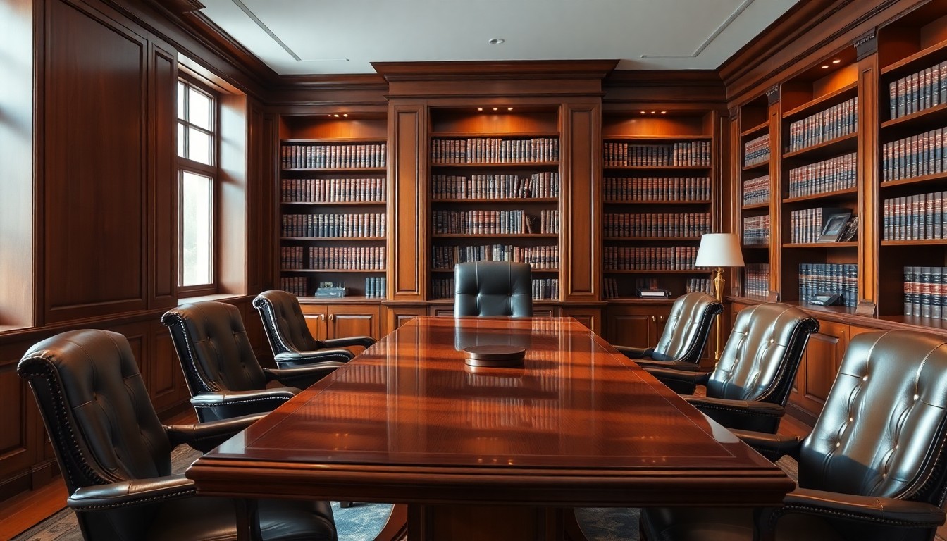 A law office representing M&A legal practice