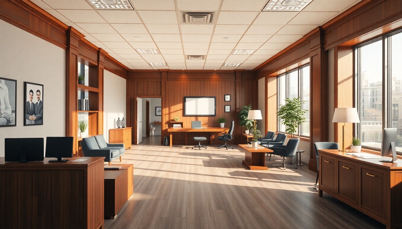 An insurance agency office