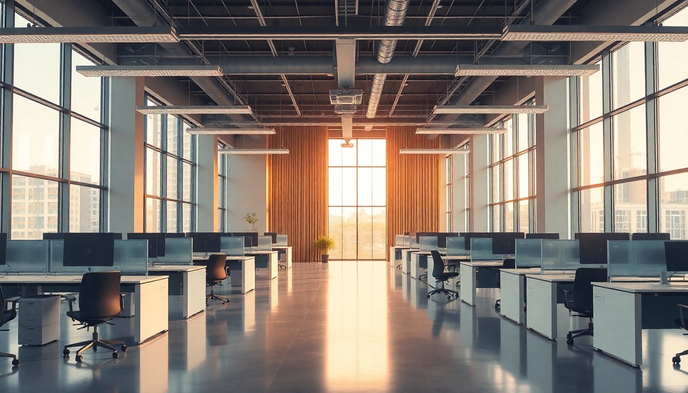 A staffing agency office