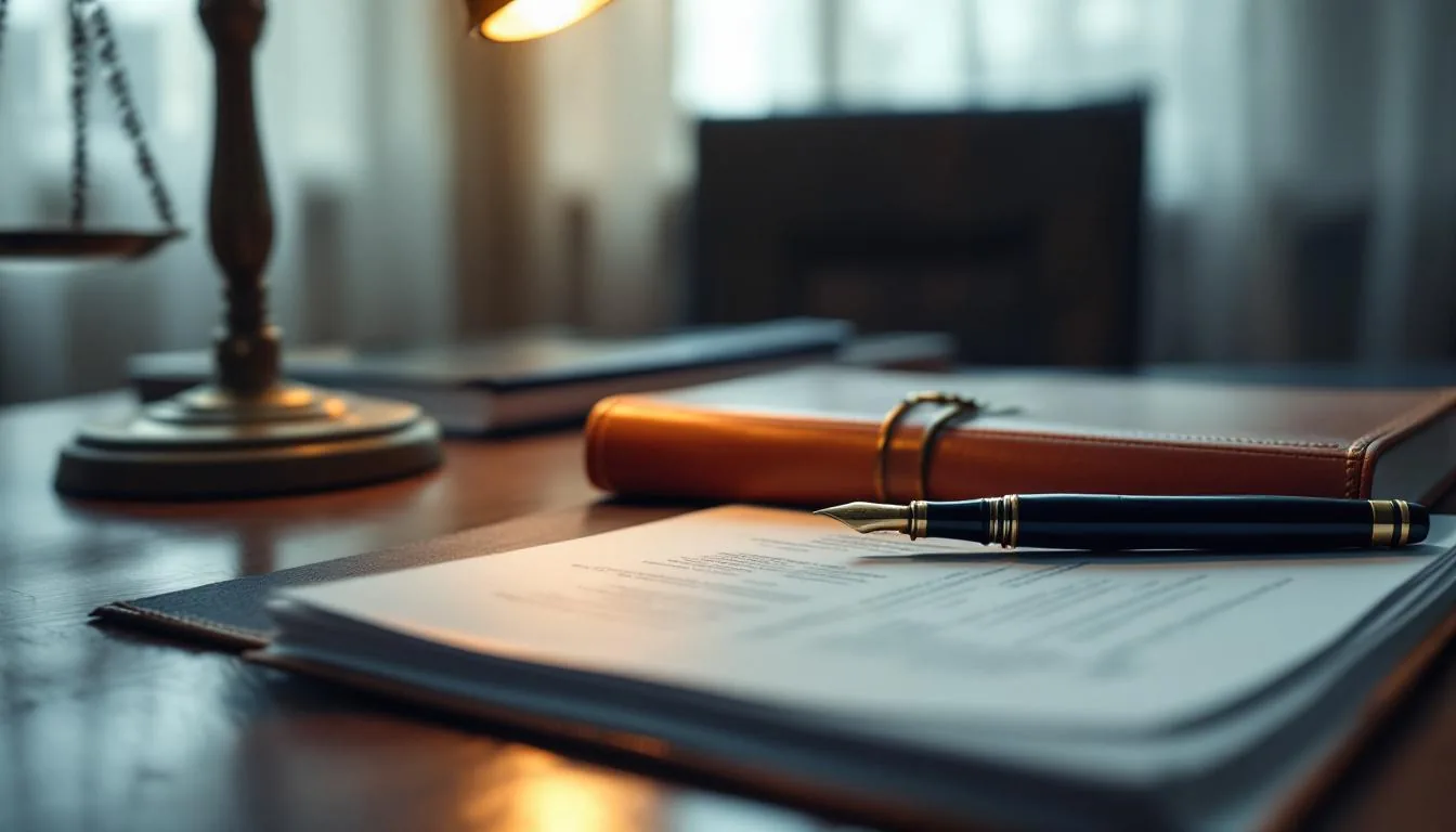 A business owner consulting a lawyer about selling a business