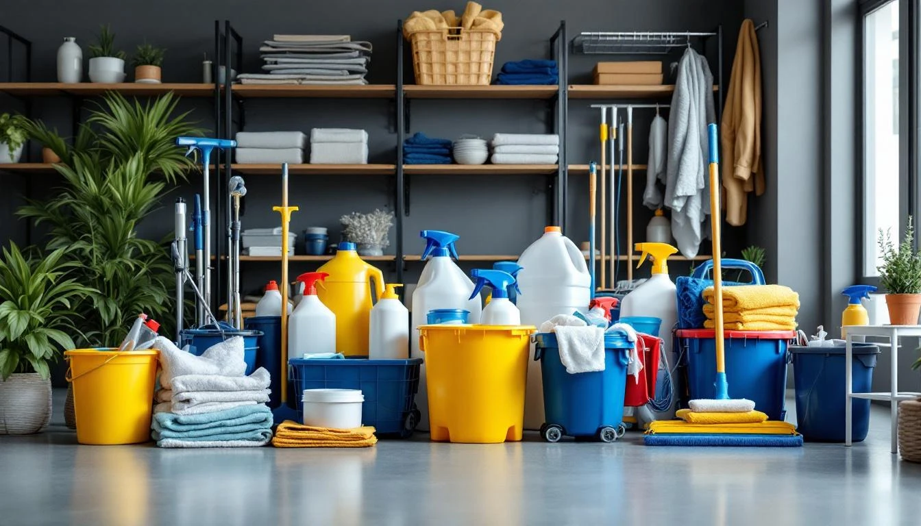 Janitorial business operations