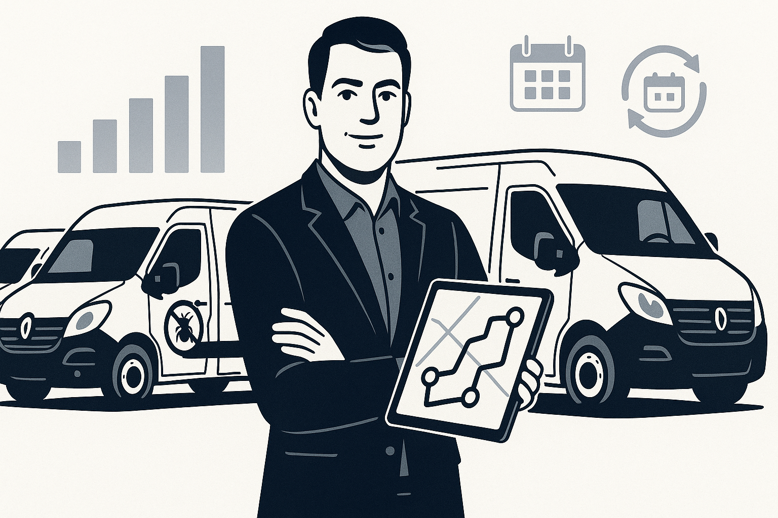 How to prepare your pest control business for a sale or exit: 36-month playbook covering valuation multiples, PE buyer diligence, and value maximization levers