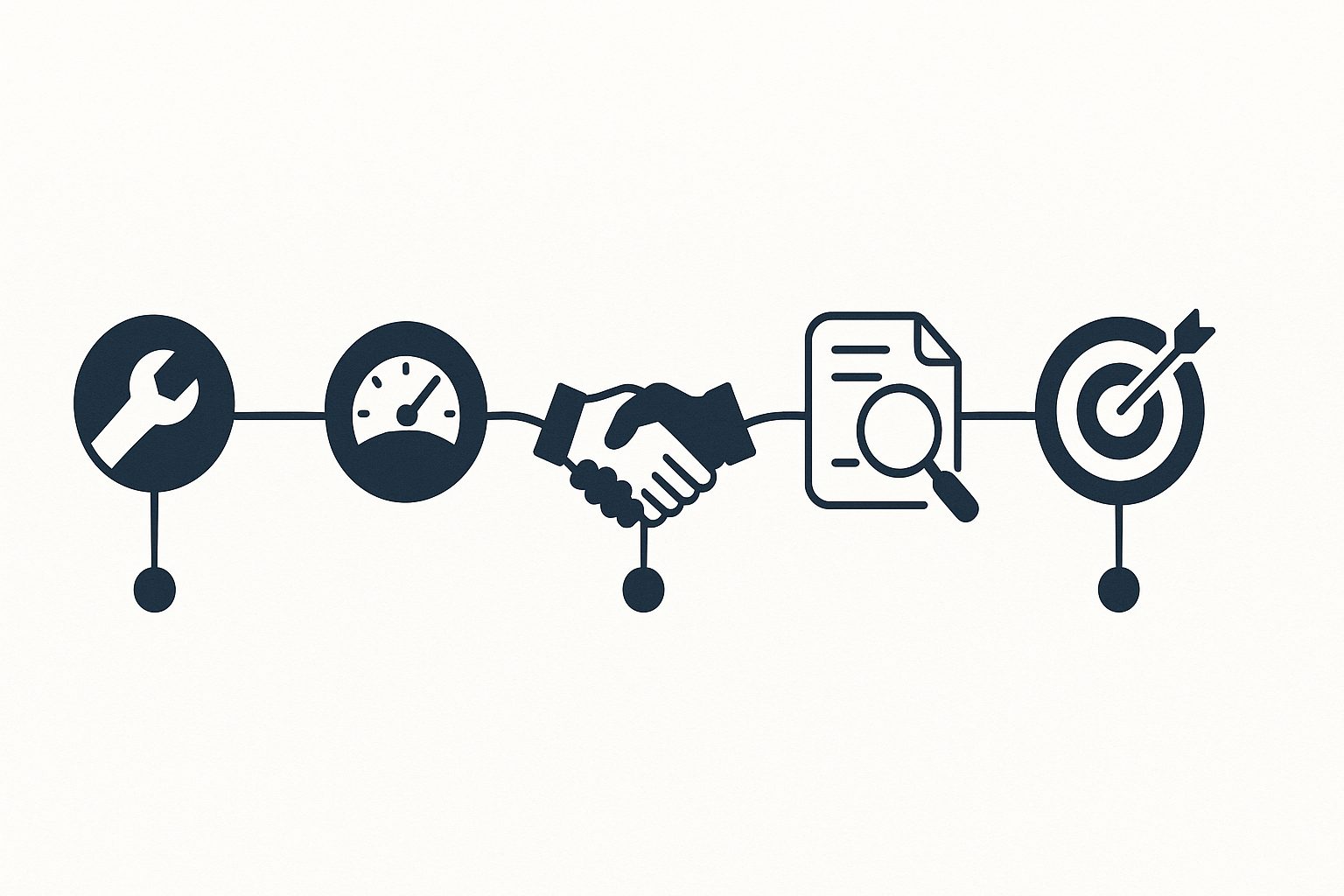 36-month HVAC exit preparation timeline: cleanup phase, KPI infrastructure and general manager hire, sell-side quality of earnings, and go-to-market with M&A advisor