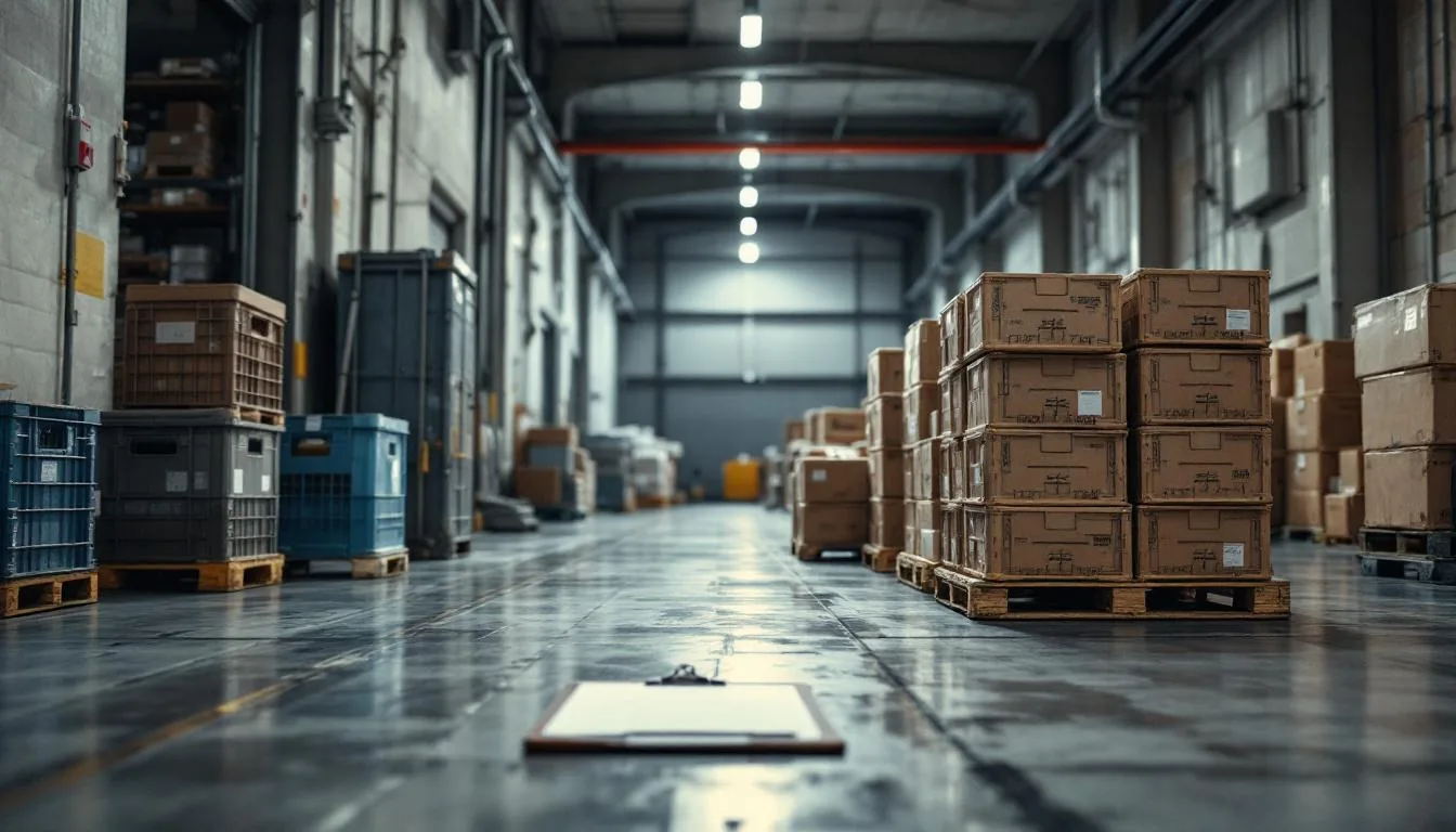 A business owner reviewing supplier contracts before a sale