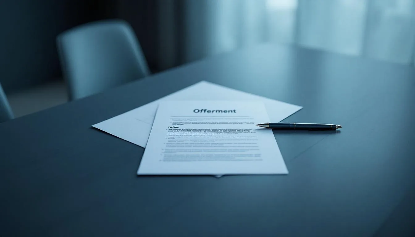 A business owner reviewing a lowball offer for the business